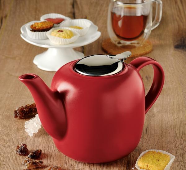 Küchenprofi TEA - Teekanne LONDON, 1,5 L rot